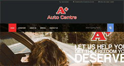 Desktop Screenshot of aplusautocentre.ca